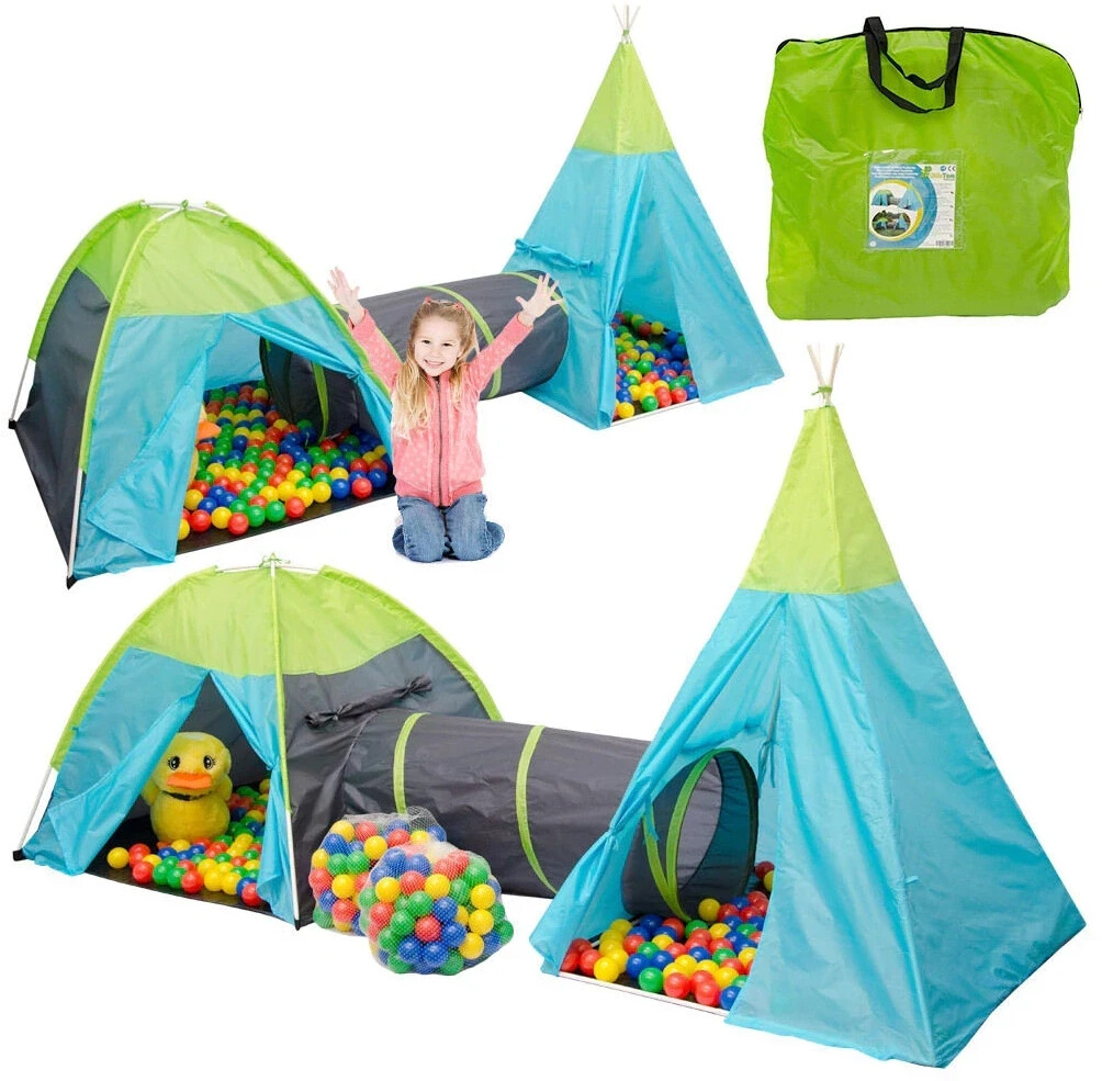 LittleTom Tent Set Pocahontas Pocahontas with 200 colourful play balls
