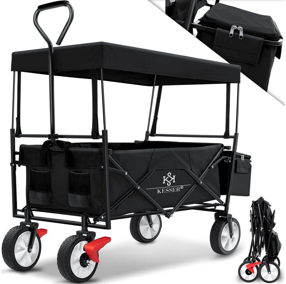 Kesser Handcart foldable with Roof up to 80kg