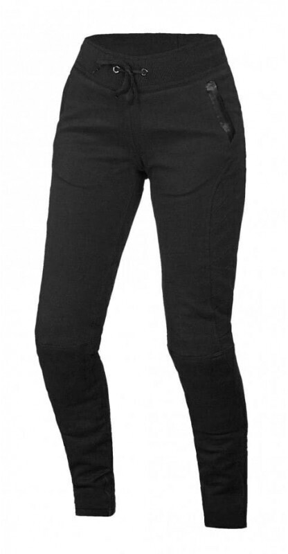 Macna Pantalon moto femme noir