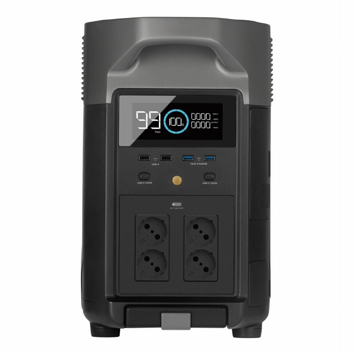 Générateur Electrique Portable Delta Pro, 3600wh , 4 Sortie Ca - 3600 W Au  Total (sur