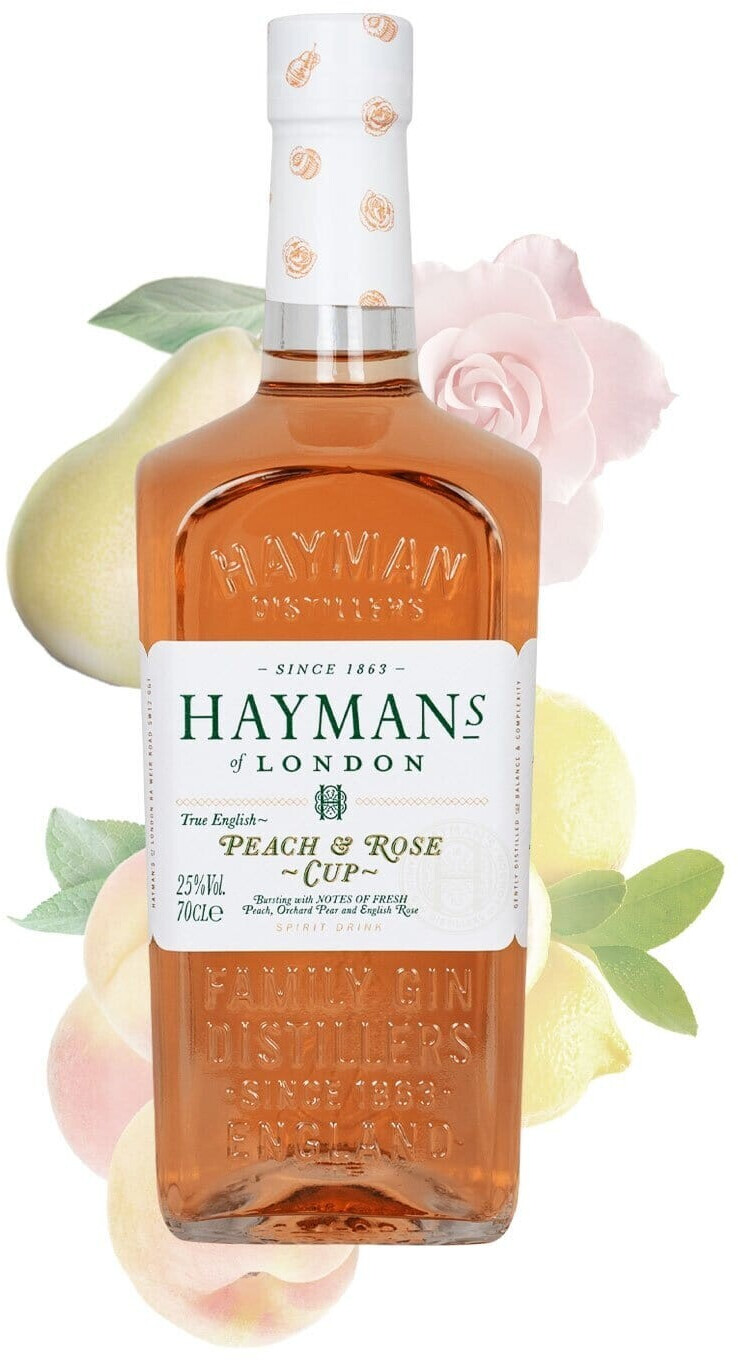 Hayman's Peach & Rose Cup 0,7l 25%