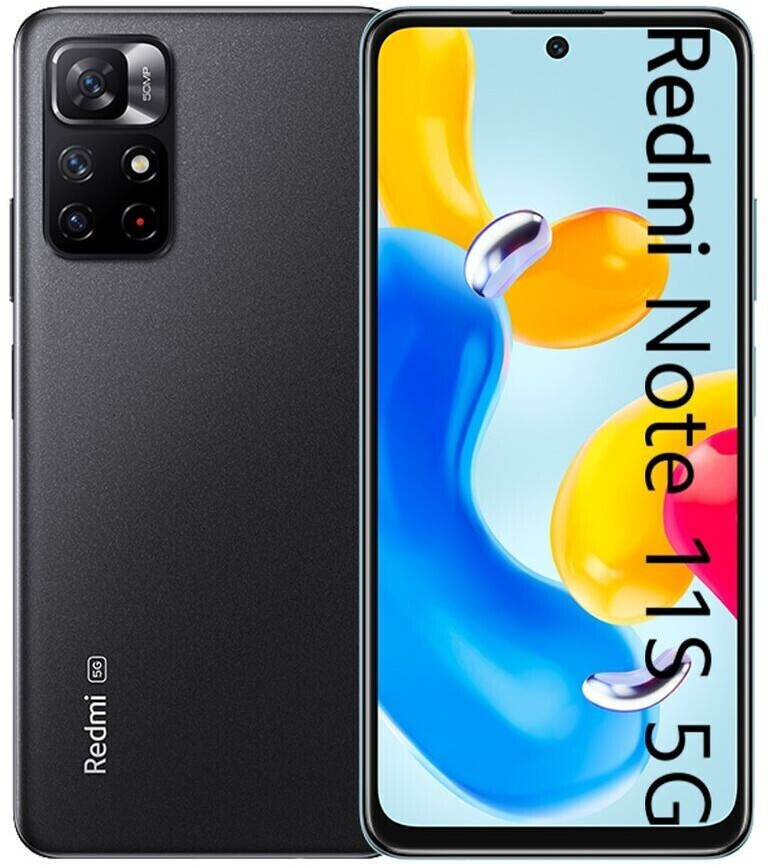 Photos - Mobile Phone Xiaomi Redmi Note 11S 5G 6GB/128GB Midnight Black 