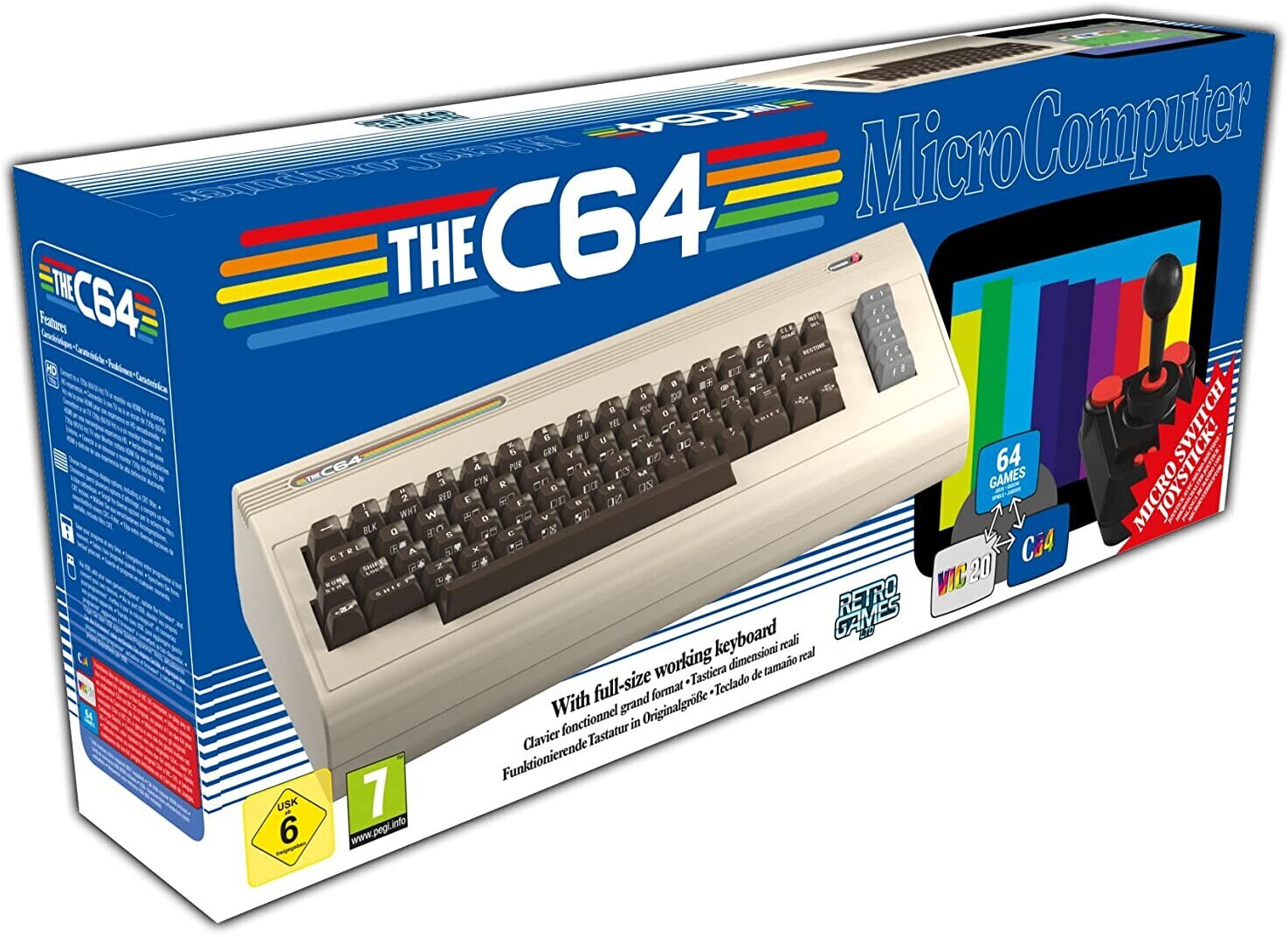 Retro Games The C64 Maxi (No PSU)