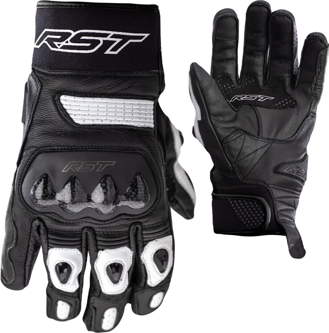 Photos - Motorcycle Gloves RST Moto  Freestyle II White 