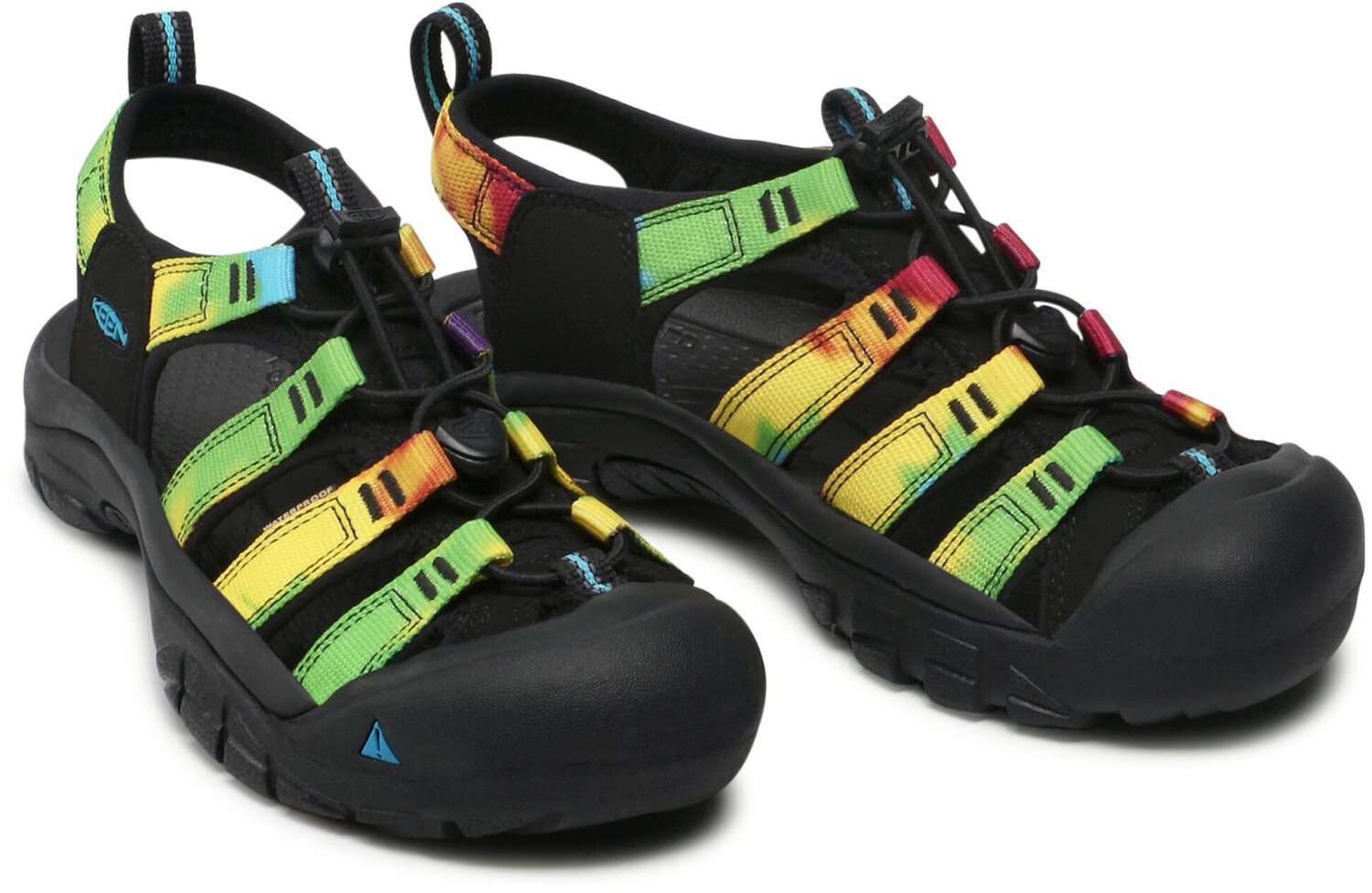 Keen newport retro discount tie dye womens