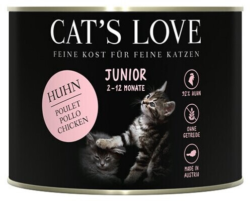 Cat's Love Junior cat canned food with chicken 200g
