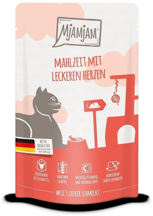 Mjamjam Cat Food Delicious Hearts