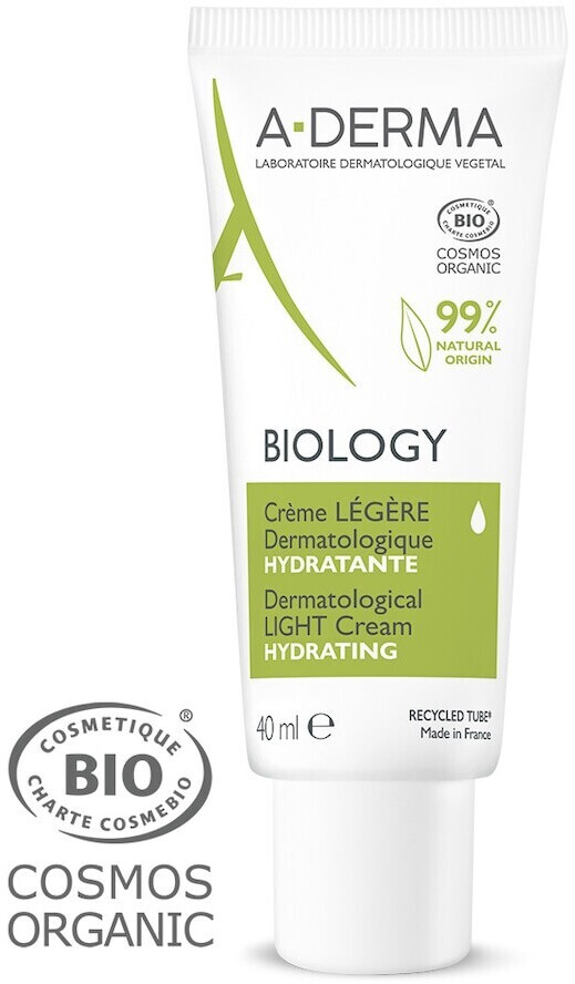 A-Derma Biology Moisturizing Light Cream (40 ml)