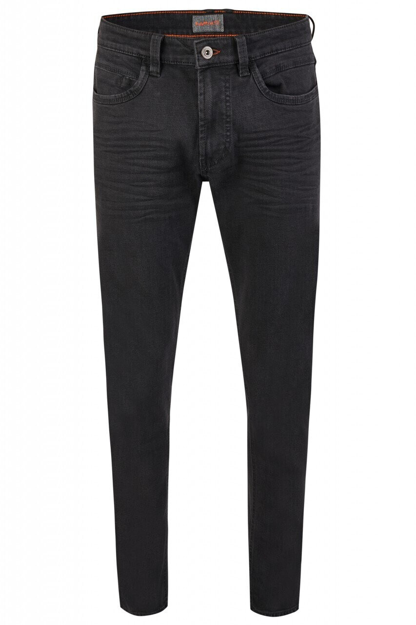 Hattric Harris Cross Modern Fit Jeans deep black