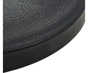 vidaXL Sonnenschirmfuß rund 19kg schwarz Polyharz (45197)