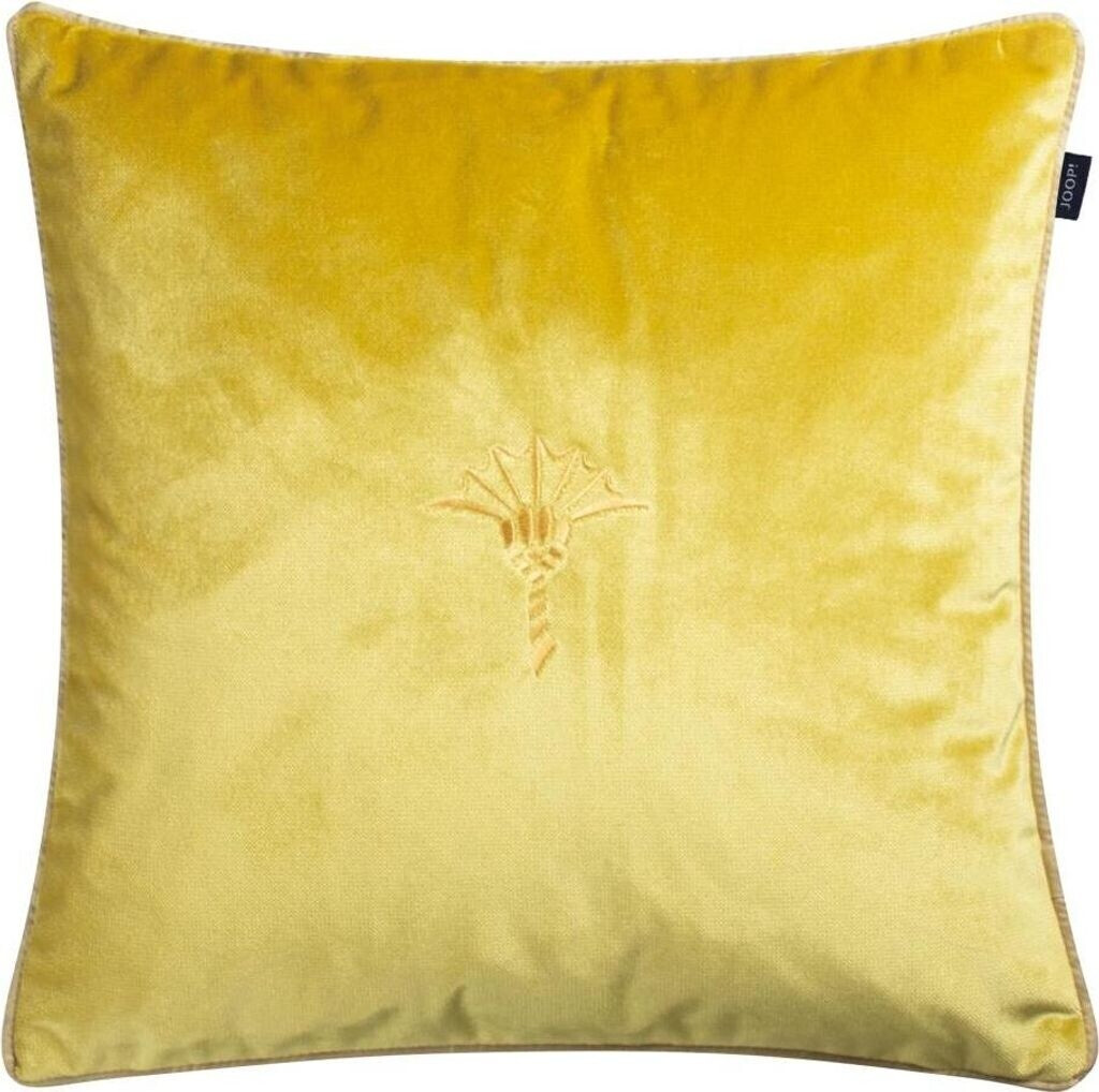 Joop! Federa Per Cuscino Stage Rose In Micro Velluto Con Fiordaliso Ricamato - 38x38 Cm