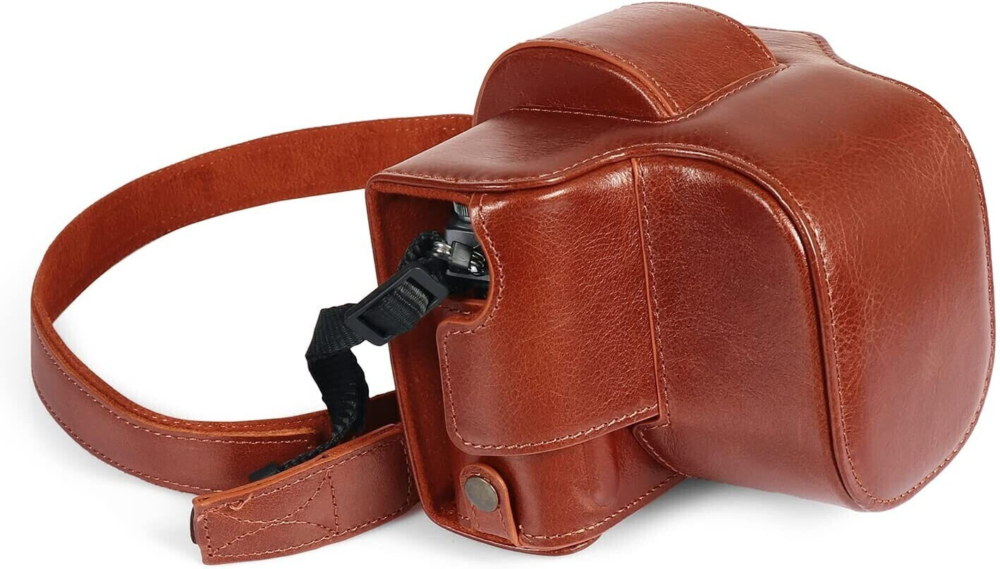 MegaGear MegaGear Ever Ready Real Leather Camera Case for Nikon Z fc (16-50mm)