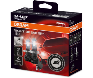 OSRAM LED H4 NightBreaker Motorrad Abblendlicht Straßenzulassung  64193DWNB-​1HFB