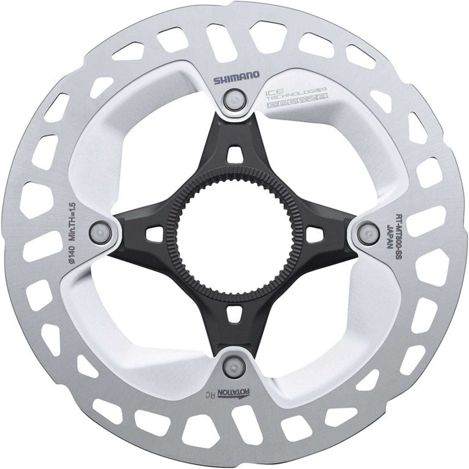 Shimano Deore XT RT-MT800 Freeza (140) CenterLock