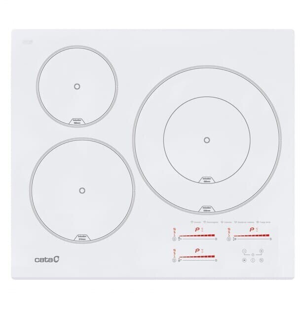 Teka IR 6030. Placa 3 fuegos inducción 