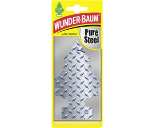 WUNDER-BAUM 5 Stück Leder Leather (ehemals Echtleder) Lufterfrischer  Duftbaum Wunderbaum Original inkl. 1 x Glasreinigungstuch von SP Großhandel