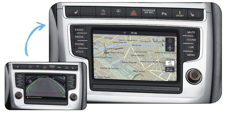 VW Navigation conversion 3Q0057874B (VW 2017)