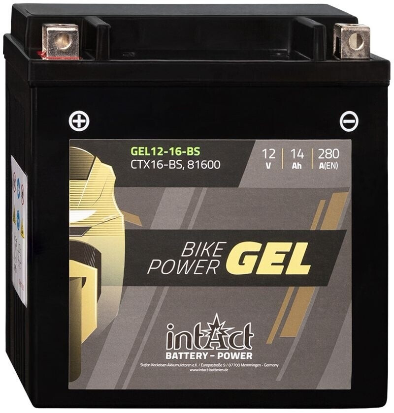 intAct GEL YTX16-BS 12V 14Ah (81600)