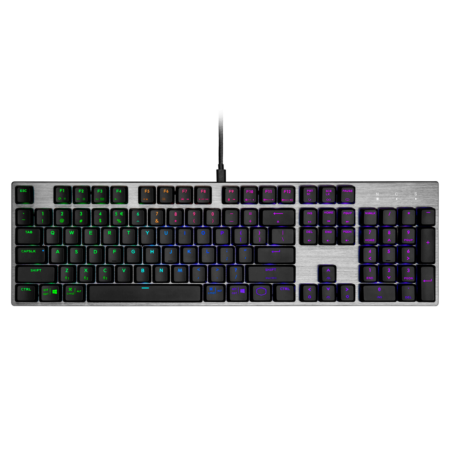 CoolerMaster SK652 (TTC Low Profile Red) (US) Black
