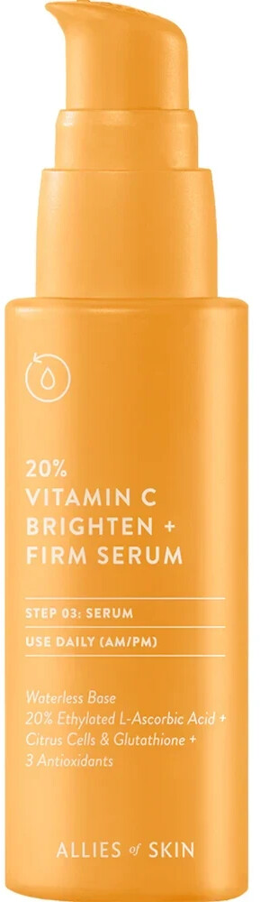 Allies of Skin 20% Vitamin C Brighten + Firm Serum (30ml)