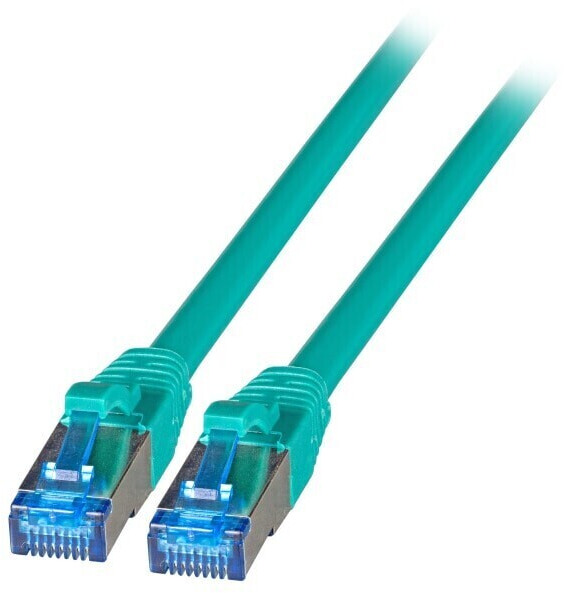 EFB Elektronik Patchcable CAT 6A S/FTP TPE 0,25m Green