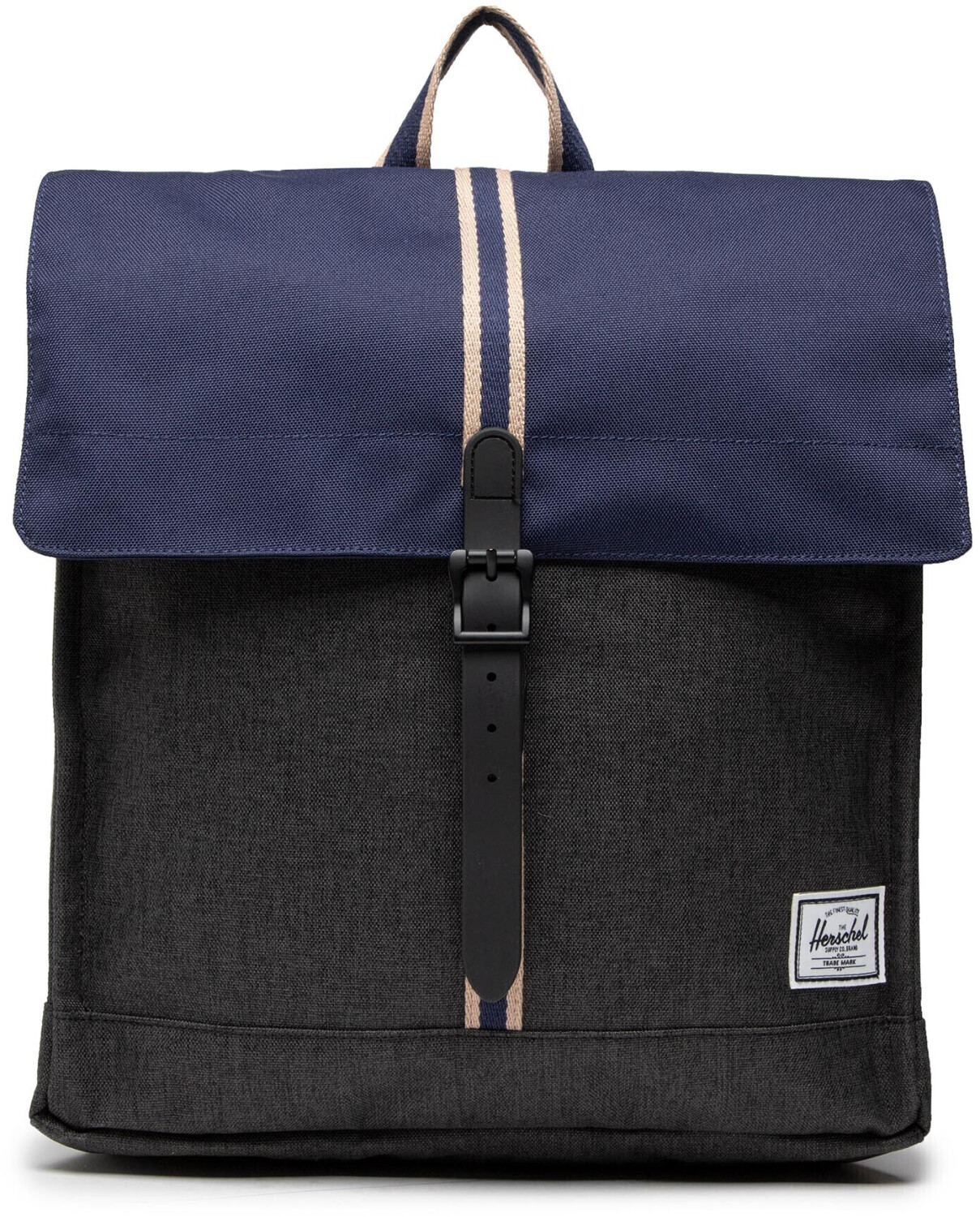 Herschel City Backpack Mid-Volume black crosshatch/peacoat