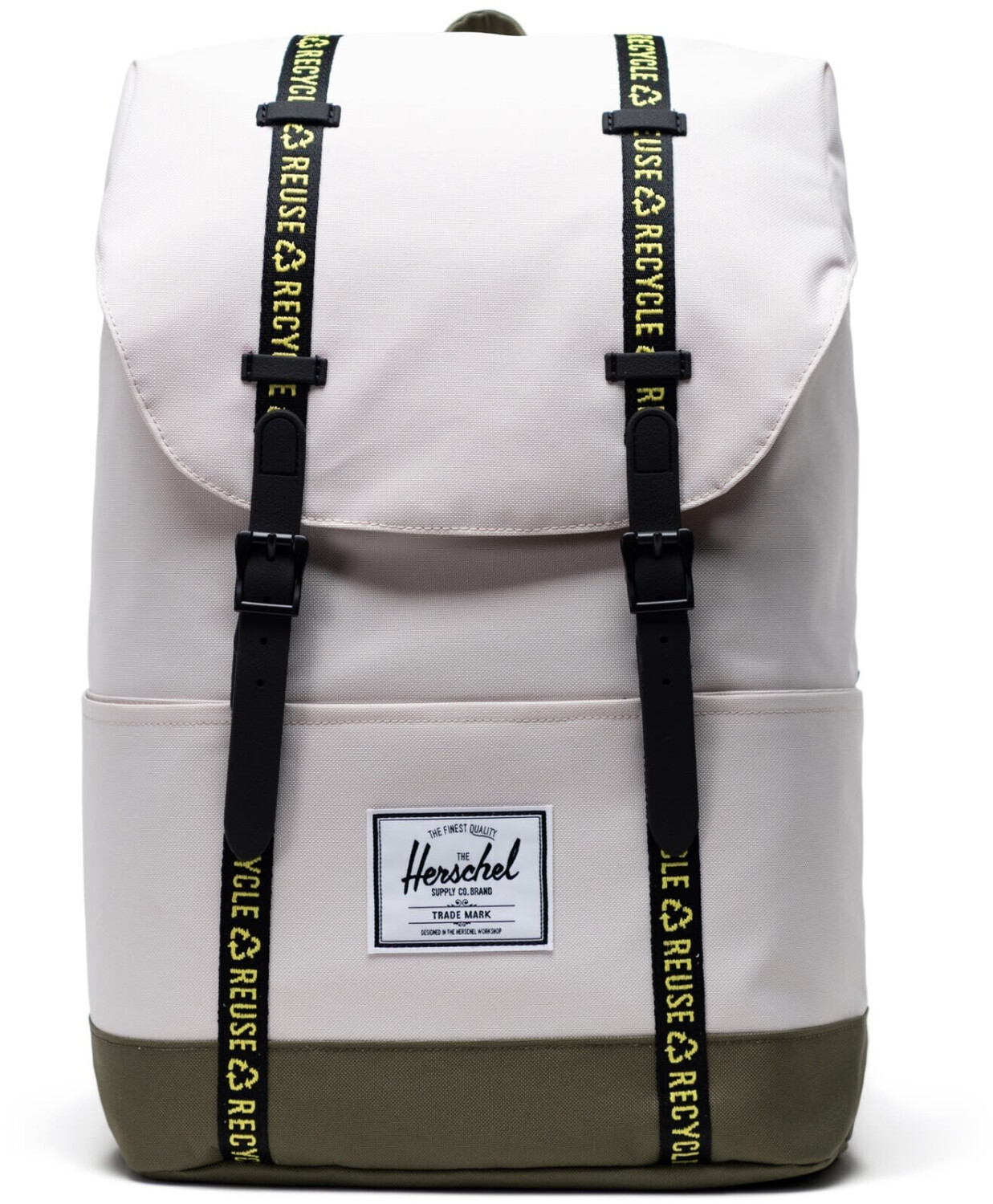 Herschel Retreat Backpack ECO (10971) moonbeam/ivy green