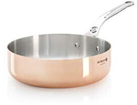 De Buyer Copper Sauté Pan straight 24 cm