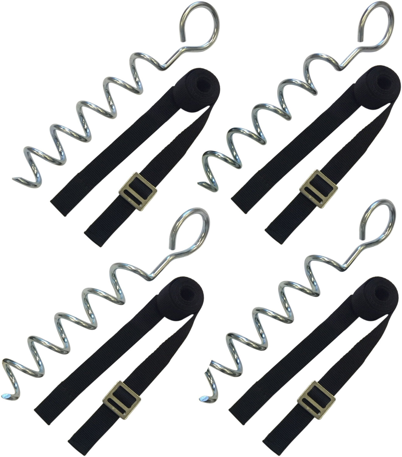 Starflex Kit d'ancrages pour trampolines