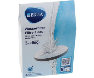 Bouteille Filtrante BRITA 1,3L Gris Foncé Avec 1 Filtre MicroDisc - Réduit PFAS Et Chlore