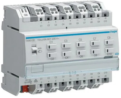 Hager TXA610D