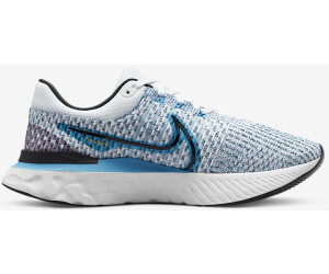Apto pálido Reunir Nike React Infinity Run Flyknit 3 white/blue orbit/chlorine blue/black  desde 65,51 € | Compara precios en idealo