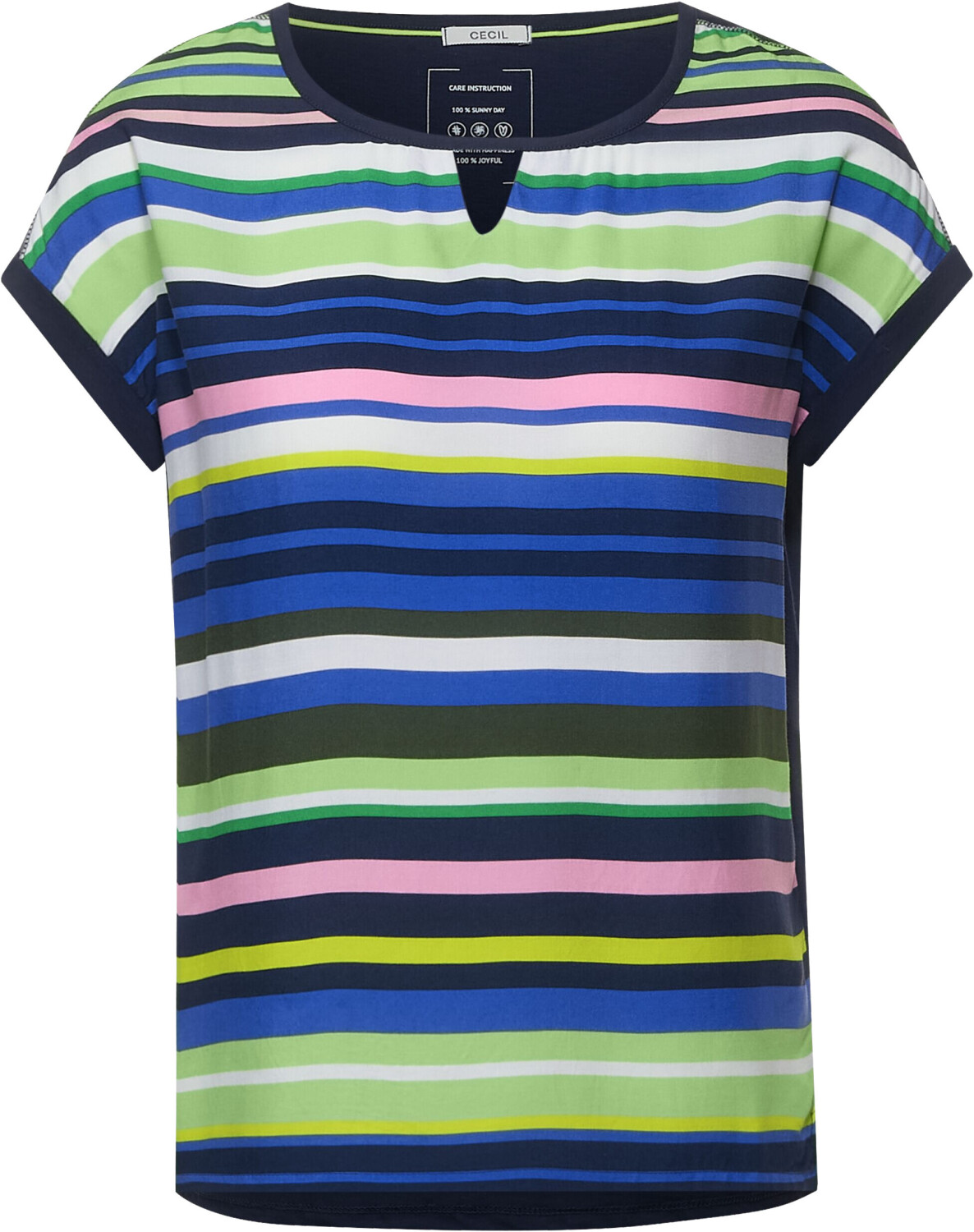 Cecil T-Shirt (B317843) river blue ab 25,00 € | Preisvergleich bei | Shirts