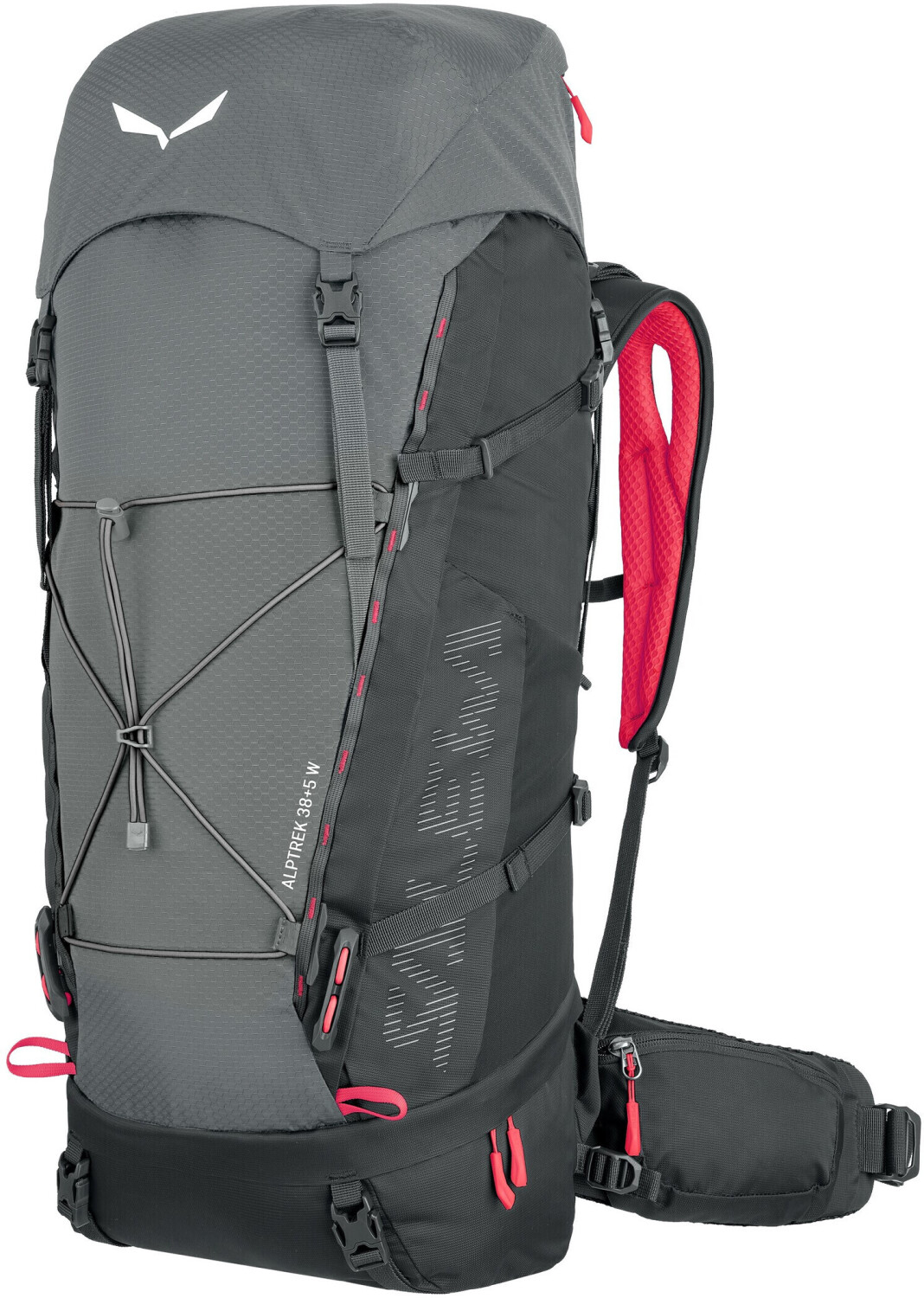 Salewa Alptrek 38+5 Women quiet shade/fluo coral