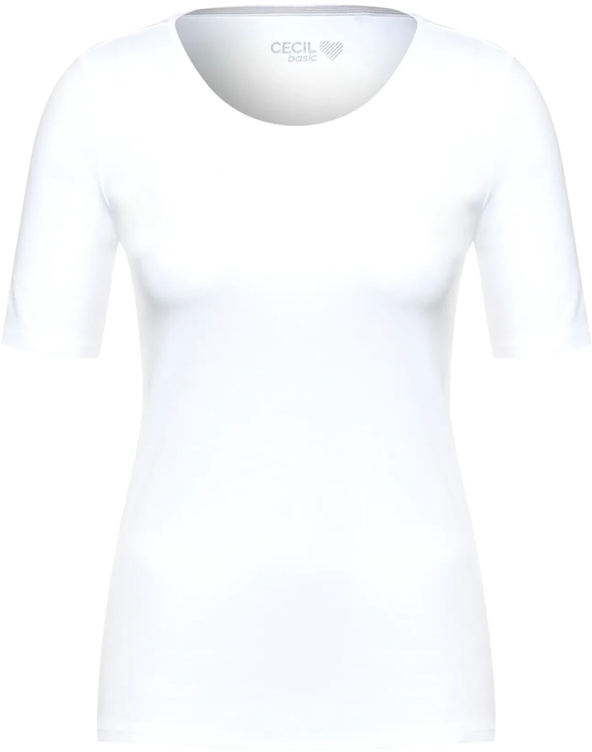 Cecil Lena Basic T-Shirt white Preisvergleich | € 13,20 bei ab
