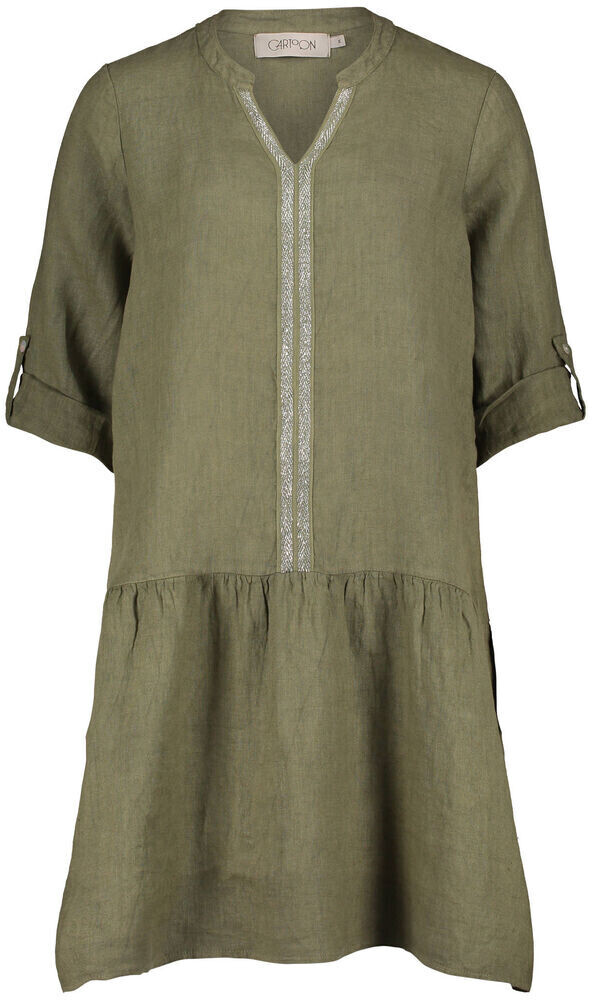 Cartoon Summer Dress (1498/7367) bright olive