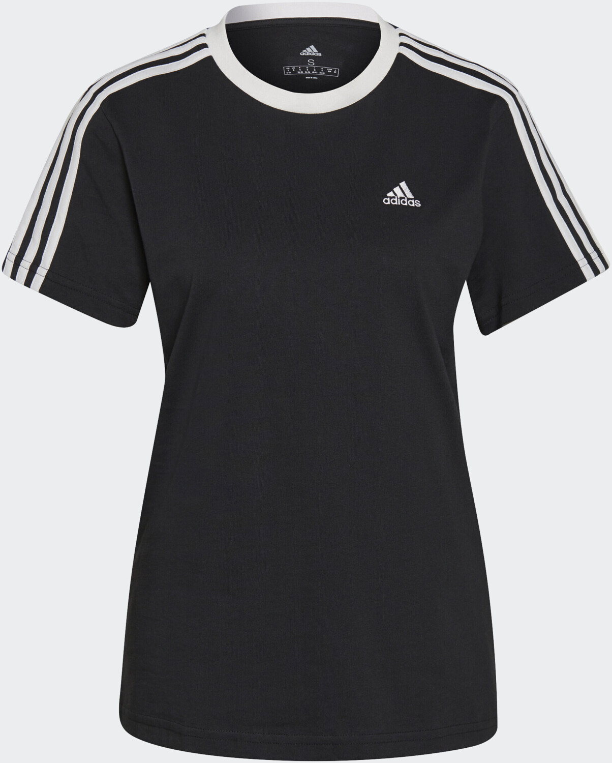 Adidas shirt zwart dames clearance