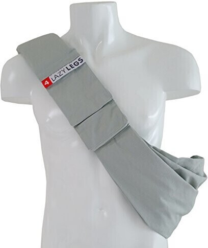 4LazyLegs Dog Carry Bag Pocket Canvas M Mineral Grey