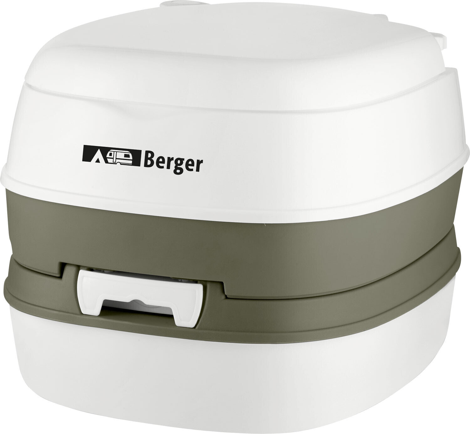 Berger Mobil WC Comfort Camping Toilette white/grey