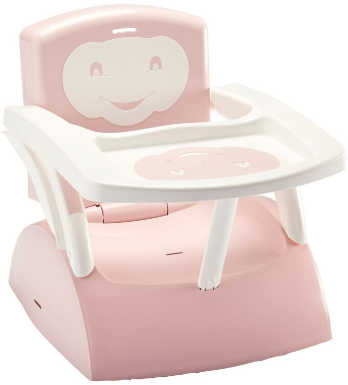 Thermobaby Rehausseur de chaise évolutif rose poudré