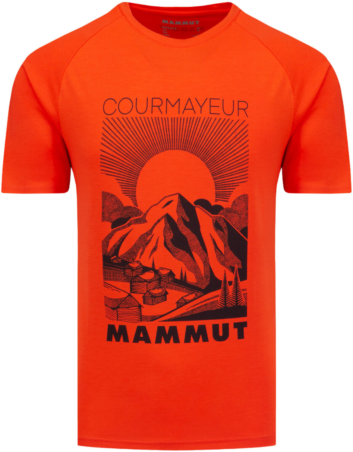 Mammut Mountain T-Shirt hot red PRT3