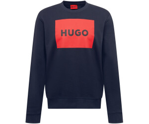 Hugo boss sweatshirt navy sales blue