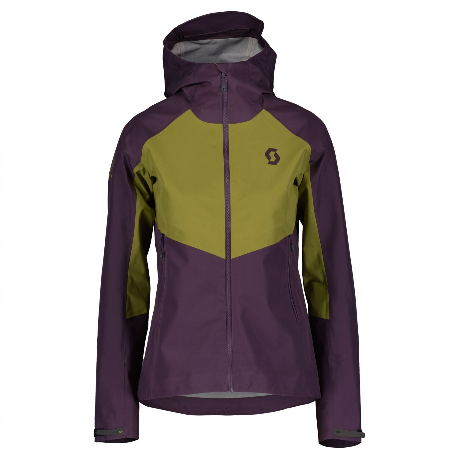Scott Explorair Light DRYO 3L W Jacket dark purple/mud green