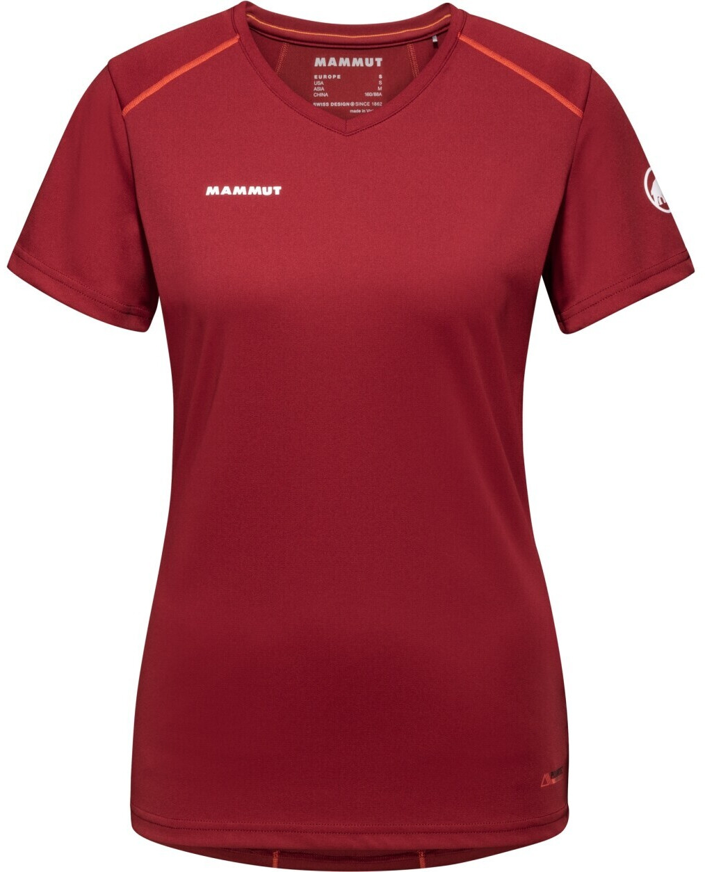 Mammut Sertig T-Shirt Women blood red-hot red