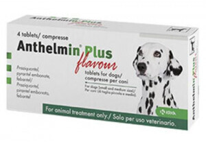 KRKA Anthelmin Plus for Dogs 12 Tablets
