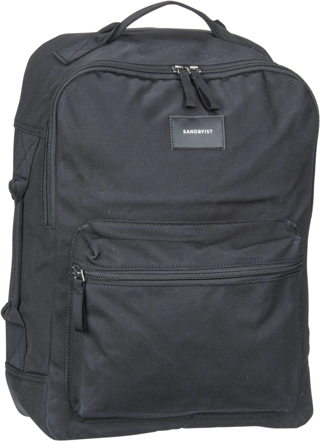 Sandqvist August black/black webbing