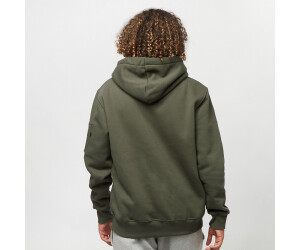 Alpha industries hoodie olive hot sale
