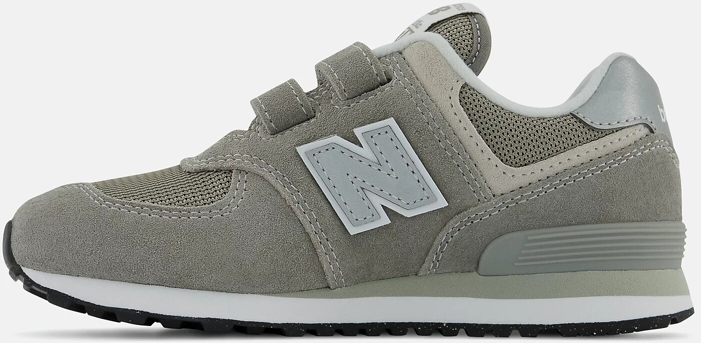 New Balance Hook and Loop 574 Kids grey white desde 46 75 Compara precios en idealo