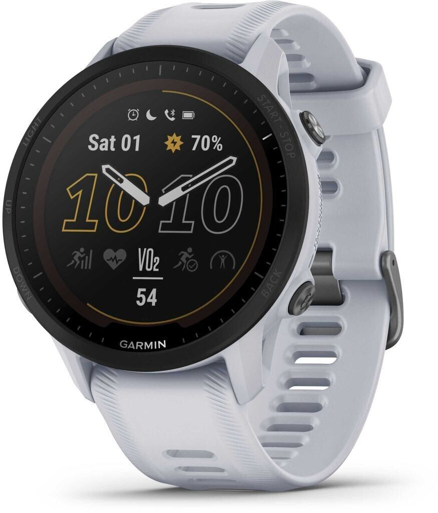 Garmin Forerunner 955 Solar blanc