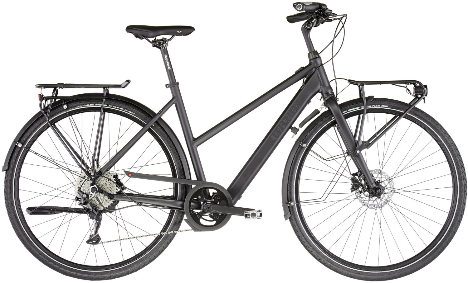 Rabeneick TC-E Carry Deore 10-fach Disc Trapez schwarz (2021)